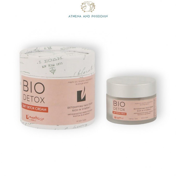 BIODETOX 24/7 detox face cream Mastic Spa 50ml/ 1.69 fl.oz