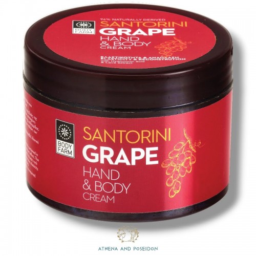 Bodyfarm Κρέμα χεριών & σώματος Santorini Grape 200ml
