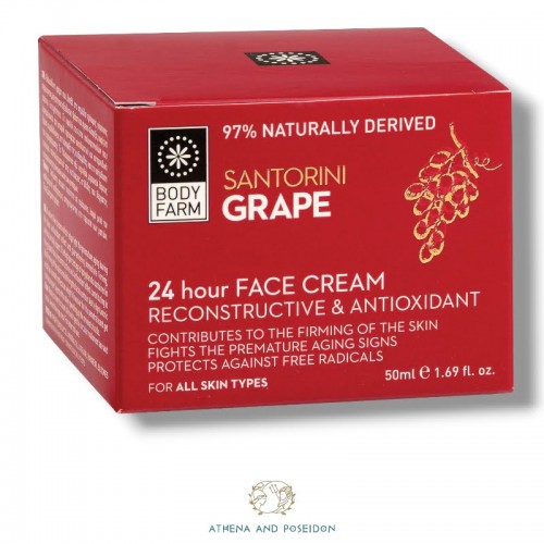 Bodyfarm 24 hour face cream Santorini Grape 50ml 1.69fl.oz