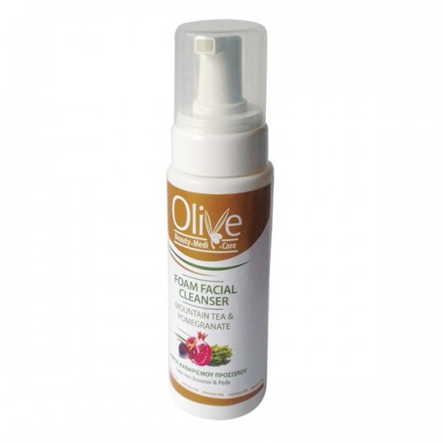 Natural Foam Face Cleanser Minoan Life - Olive Beauty Medi Care 150ml