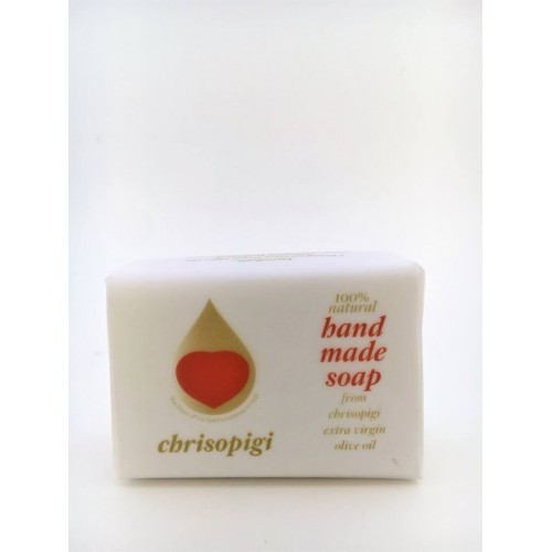 100% Natural Handmade Soap with Extra Virgin Olive Oil Chrisopigi 100gr