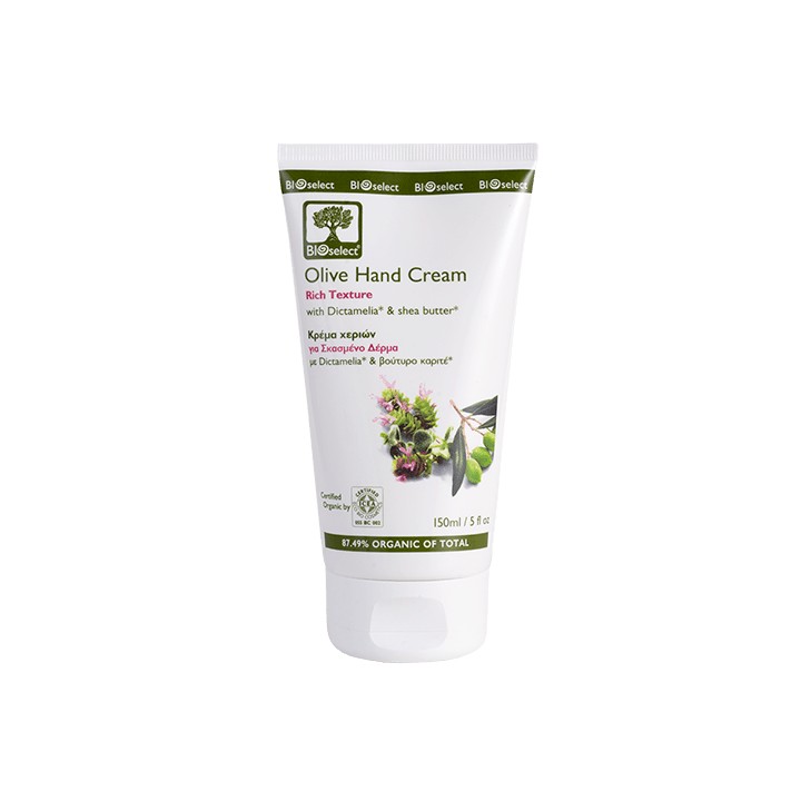 Olive Hand Cream - Rich Texture Bioselect Organic 150ml