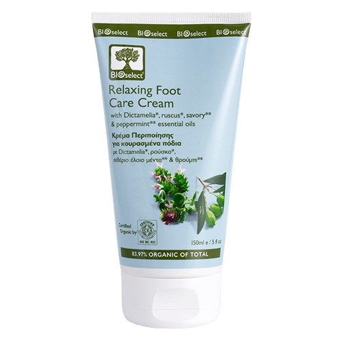 Relaxing Foot Care Cream Bioselect Organic 150ml