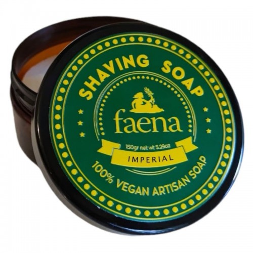 Faena Imperial Greek shaving soap vegan formula 150gr