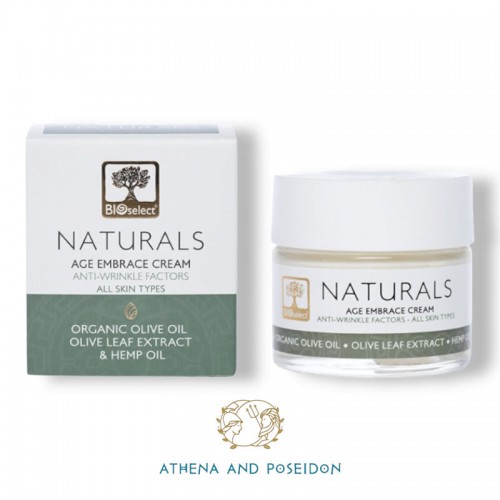 Age Embrace Cream for Face & Neck with Hemp Oil Bioselect Naturals (50ml)