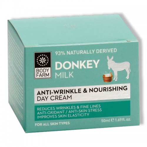 Antiwrinkle & Nourishing Day Cream with Donkey Milk Bodyfarm (50ml, 1.69fl.oz)