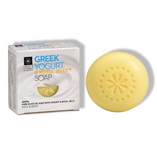 Soap with Greek Yogurt and Royal Jelly Bodyfarm (110gr, 3.88oz)