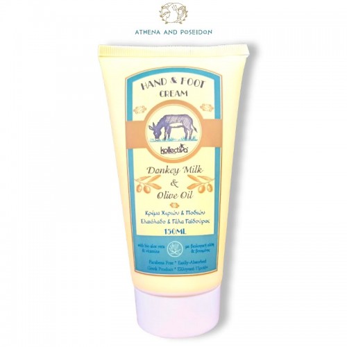 Kollectiva Hand and Foot Cream with Donkey Milk and Olive Oil (150ml)